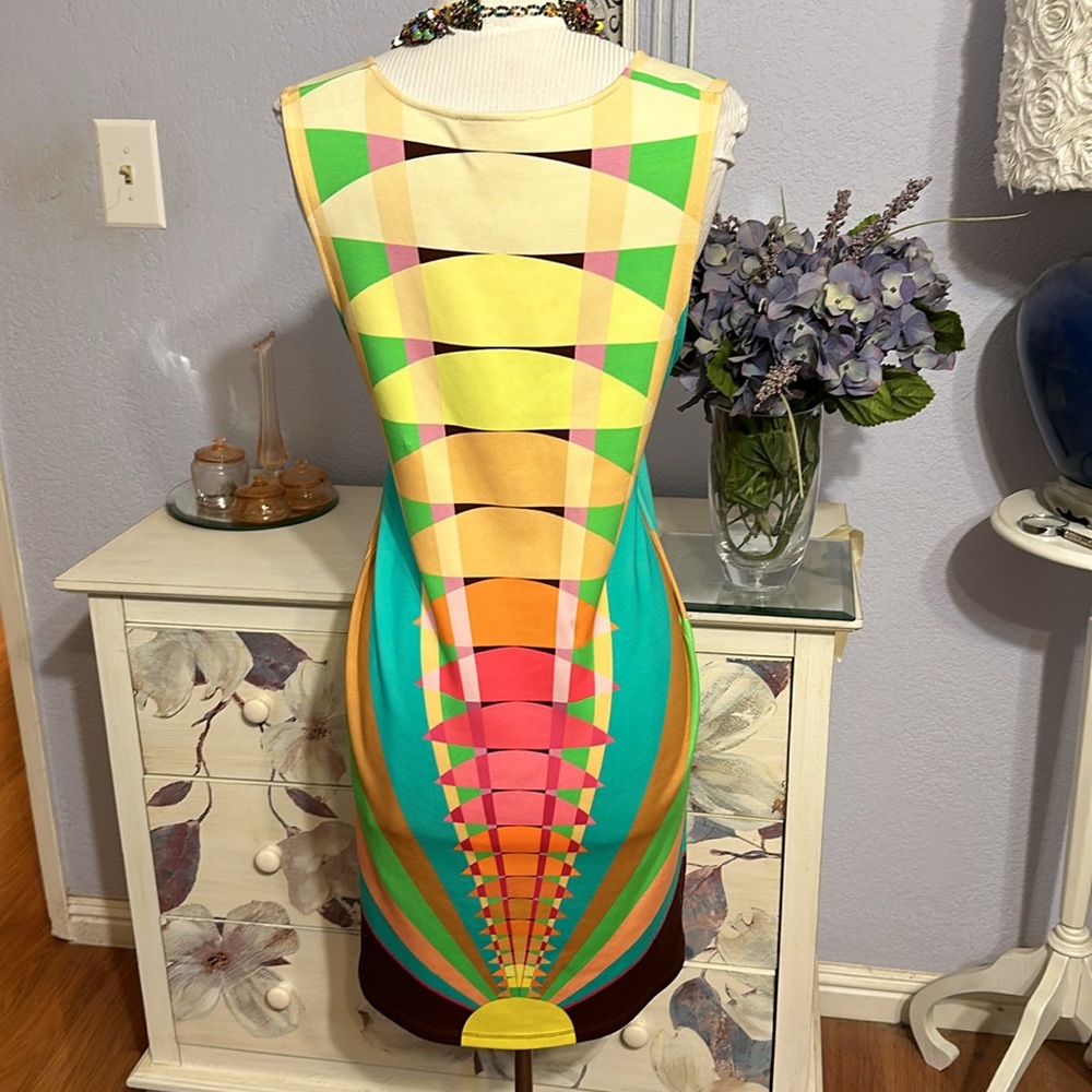 Mara Hoffman Bright Bold Dress - Picture 5 of 7